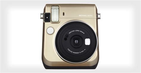 Fuji and Michael Kors Team Up to Make a Fashionable Instax 